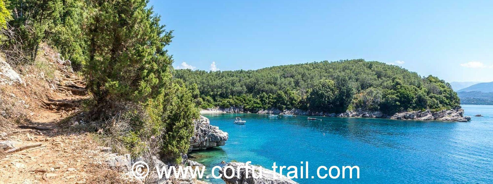 Wandern auf dem  Korfu Trail